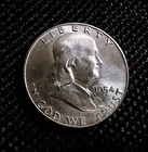 1954-D Franklin Silver Half Dollar BU Uncertified