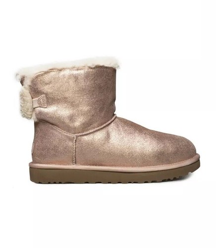 UGG ARIELLE SPARKLE ROSE GOLD SUEDE 