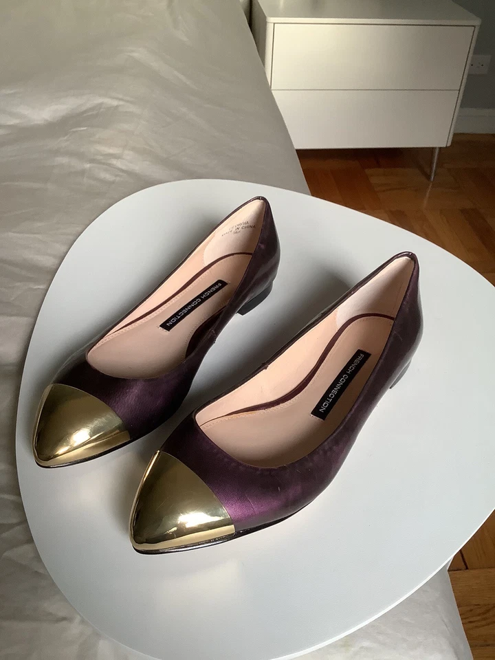 French Connection Georgia Puntera Ballet Pisos 6.5 May Fit 6 Foto 2 de 4