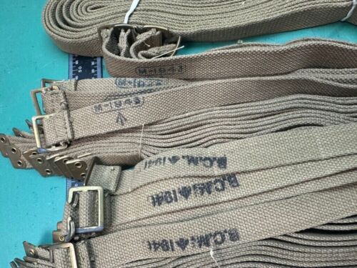 Original WW2 Dated British Army 37 Pattern Equipment/Large Pack Strap -NEW STOCK - Picture 7 of 10