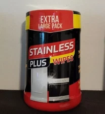 🆕 All Purpose Stainless Steel Plus Wipes 160 Count