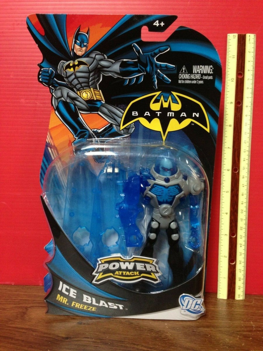 2011 DC Comics Batman Power Attack Ice Blast Mr. Freeze Action