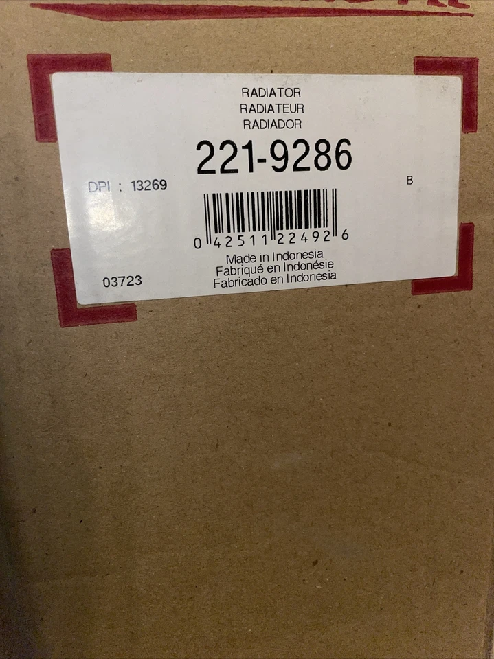 Radiador para Toyota Camry 2012-2017 2,5 L 4 cilindros gas 2013 2014 2015 2016 Denso Foto 3 de 4