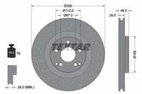 Bremsscheibe Db P. W203/C209/R171 00-11