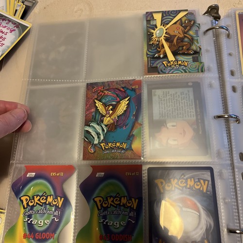 Topps Pokémon Card Collection Job Lot Collection In Folder Binder - Picture 16 of 20