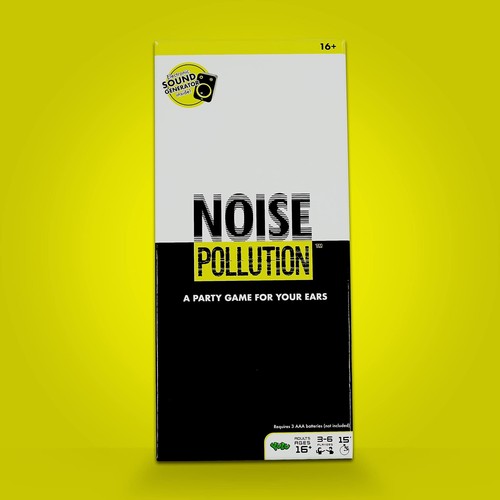 YULU YL020440 Diversión para Edades Contaminación Ruida, Tarjeta Adultos y Adolescentes 16+, Absur - Imagen 5 de 6