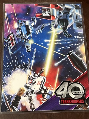 2024 Dynamite Transformers 40th Anniversary #23 5 Of 9 Connecting Card Set A