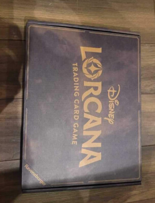 Disney Lorcana Chapter 1 Organized League Play Kit. Super Rare. Full Kit!