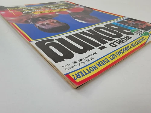 World Boxing Magazine December 1985 Hagler / Mugabi/ / Hearns / Shuler - 画像4/12