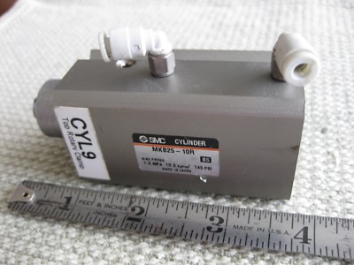 SMC MKB25-10R Rotary Clamp Air Cylinder Japan Quick Push to  Connect Fittings