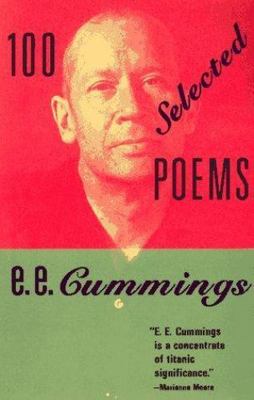 100 SELECTED POEMS by e.e. cummings FREE SHIPPING paperback book one hundred ee