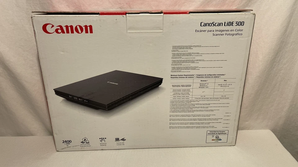 Canon CanoScan Lide 300 Flatbed Scanner - NEW - Image 4 of 4