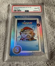 Doomlings Imaginary Ends Toasty Christmas Promo Card 11/21 PSA 10
