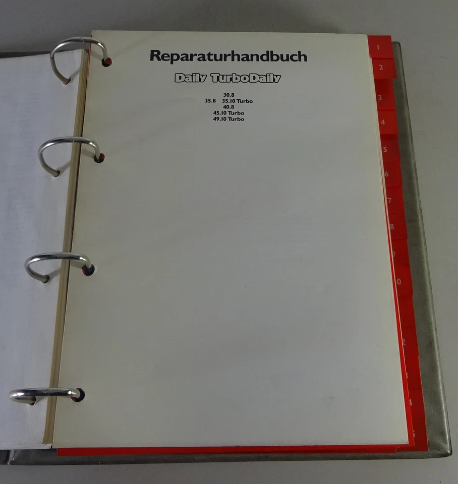 Manuale Officina/Manuale di Riparazione Iveco Quotidiano/Turbodaily Stand - Immagine 2 di 4