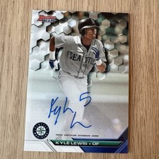 2016 Bowman Best Kyle Lewis Auto Seattle Mariners #B16-KL