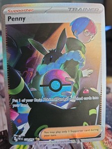penny pokemon card value 239/198 Ultra Rare Double Pokmon (Carlet & Purple Base) + TitanCards Toploader Toys this graded card is the perfect way to showcase your collection. Penny Scarlet & Violet Pokemon