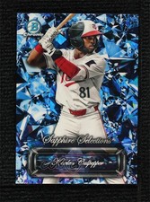 2024 Bowman Chrome Draft Sapphire Edition Selections Kaelen Culpepper #SS-15 1b3