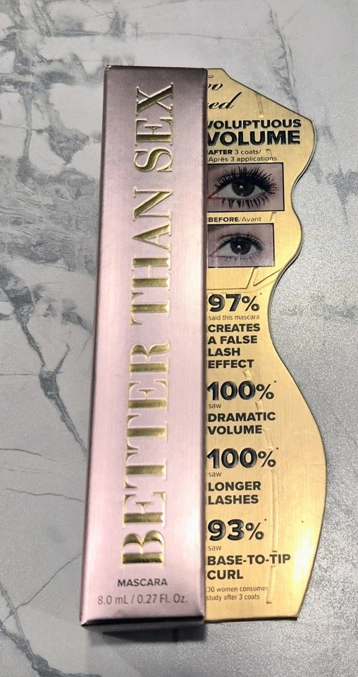 TOO FACED Better Than Sex Mascara 0.27oz FULL SZ *CHOOSE YOUR STYLE* NIB - Image 3 of 4