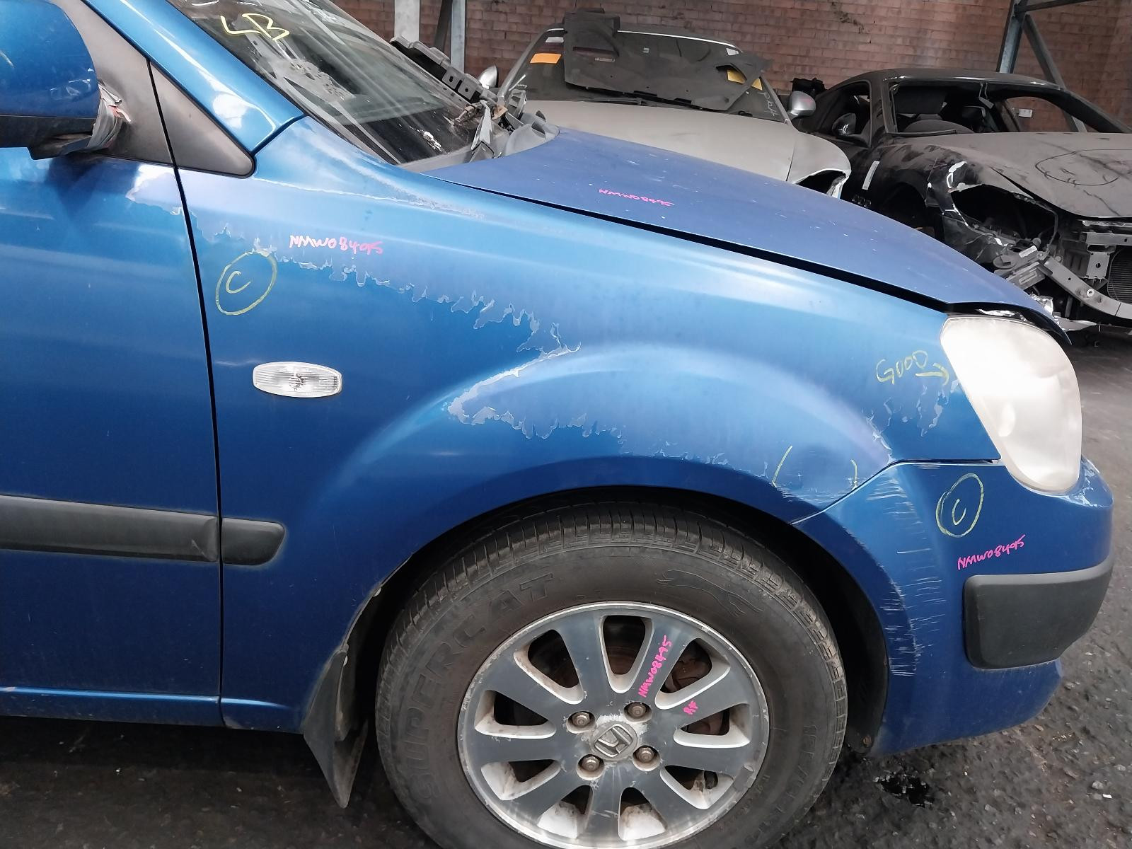 2007 Kia Rio A/C CONDENSER AC JB 08/2005-07/2011 731016 image 11