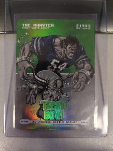 Bo Jackson Battle Arena Tecmo Bowl The Manster Randy White Ssp