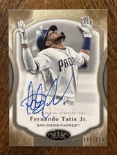 Fernando Tatis Jr. 2020 Topps Tier One Certified On Card Auto 089/150 Padres