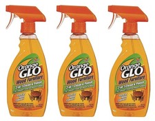 Glo 640823841079 3-Pack Wood Furniture Clean & Polish 2-in-1 48 Fl Oz
