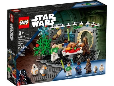 LEGO  Star Wars 40658 Millennium Falcon    Weihnachtsdiorama EXKLUSIV!