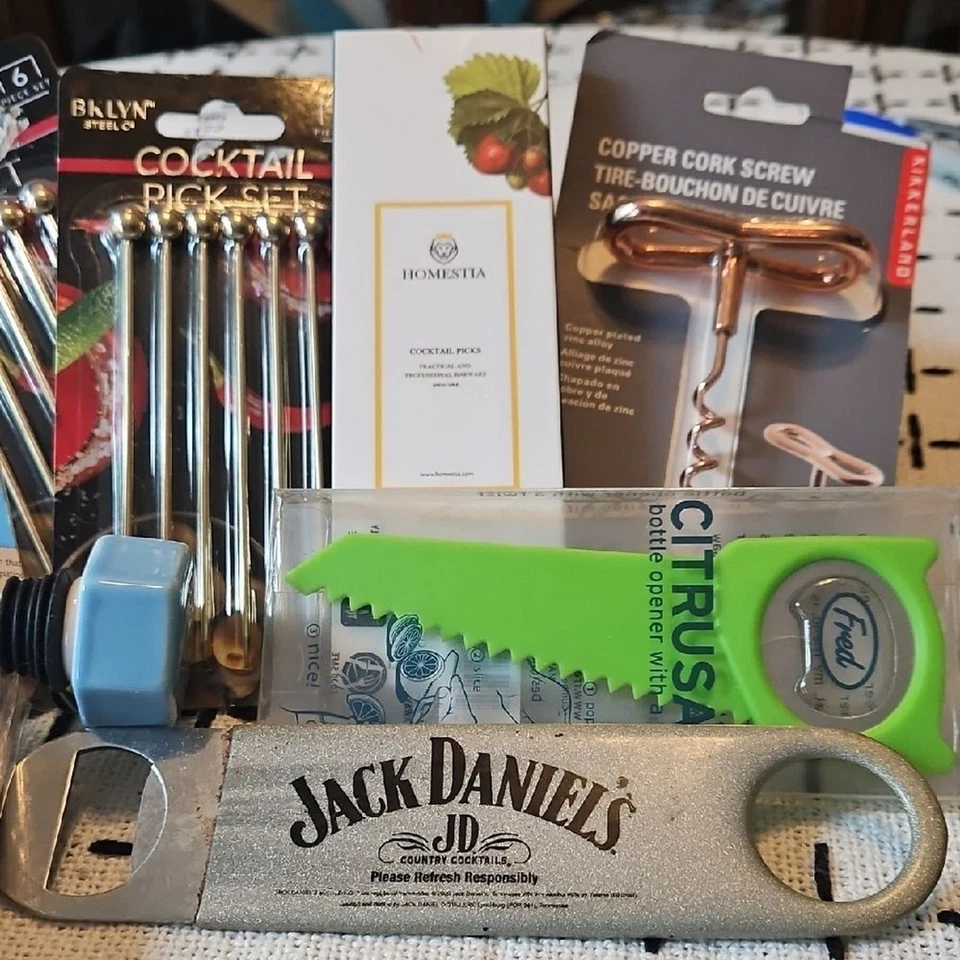 Unique Collection of Small Bar Accessories - Image 2 of 4