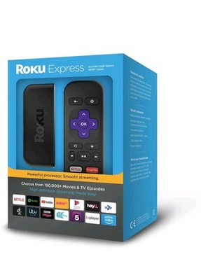 Roku Express 3900EU 1080p HD WIFI Streaming Media Player