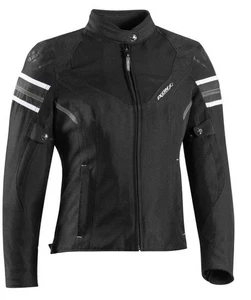 Ixon Ilana Ladies Waterproof Textile Motorcycle Jacket 4 Season - Black