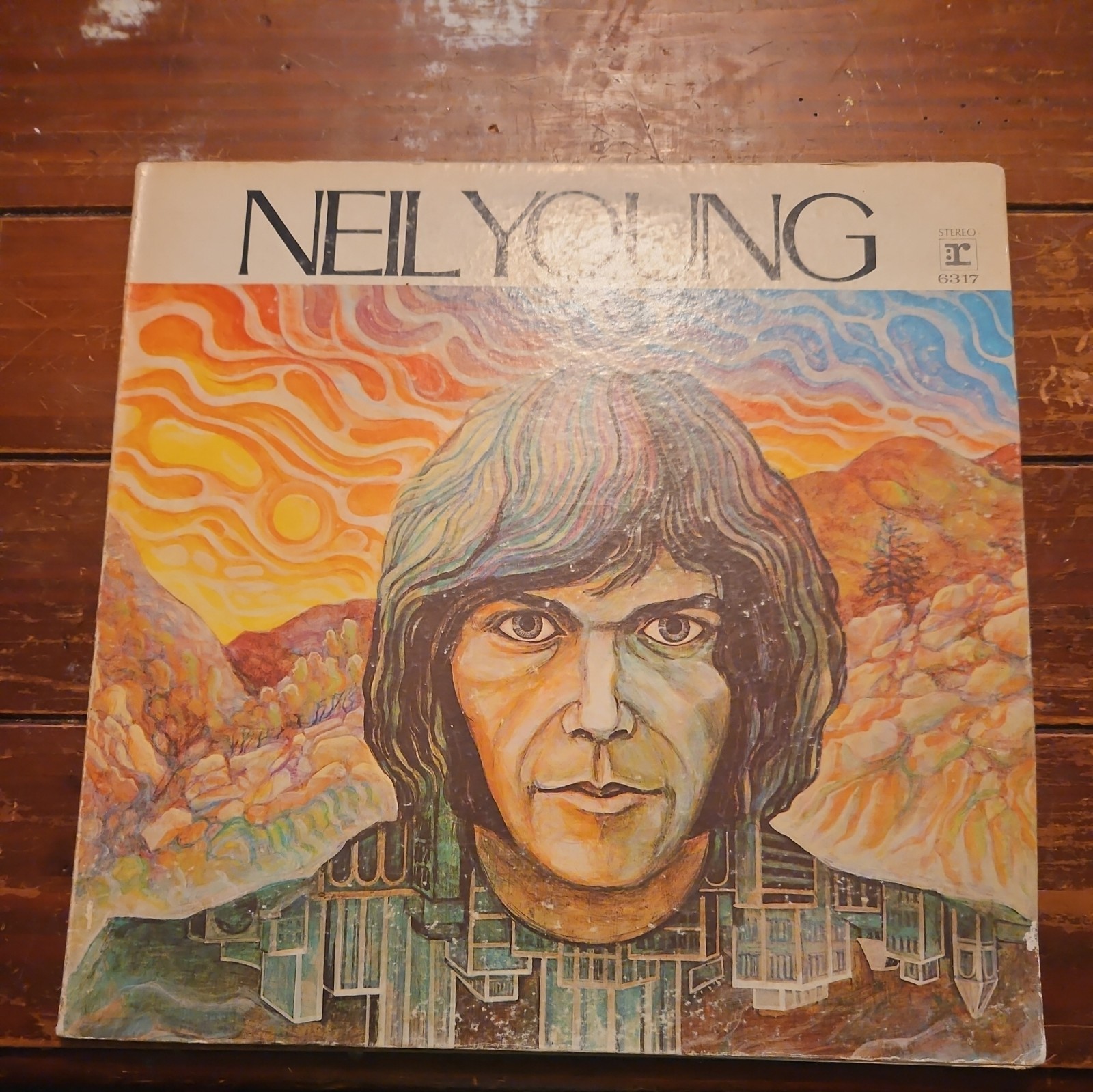 Neil Young - Self Titled Debut Vinyl LP - Reprise RS 6317 - VG+