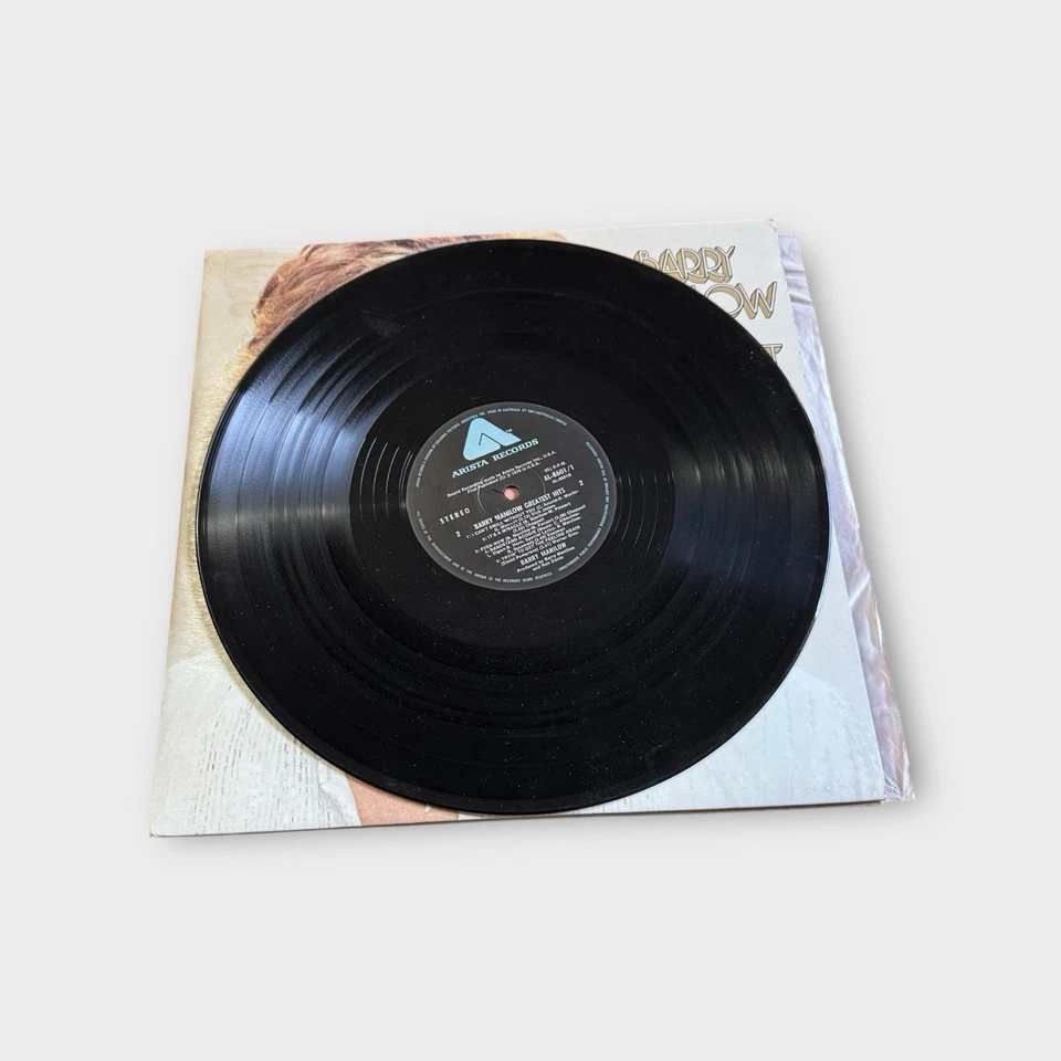 Barry Manilow Greatest Hits Vinyl LP Gatefold 2 Vinyl EMI Records 1978 AL8601 - Image 3 of 4
