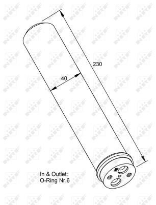 2x ✅Fits NRF 33230 RECEIVER DRIERS  ⭐UK Seller⭐