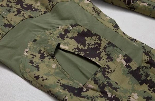 US Navy Seal AOR2 DEVGRU Woodland Camo Combat Pants Tactical Uniform Gen3 G3 Pad - Image 3 of 4