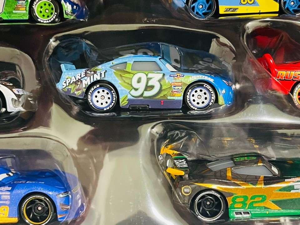 Disney Pixar Cars Amazon Exclusive 10-Pack w/ RPM #64 Bruce Miller ...
