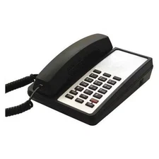 Bittel Hospitality Telephone, Analog, Wall or Desk Black 123S-B Bittel 123S-B