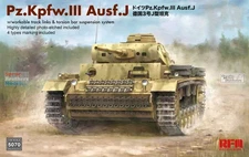 RFMRM5070 1:35 Rye Field Model Panzer Pz.Kpfw.III Ausf.J