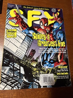 VTG Christmas 1997 SFX Magazine: Spider-Man Marvel Star Trek Robert Beltran