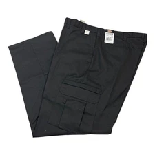Dickies Mens Occupational Wear Black Cargo Pants Size 46 UU Work Utility