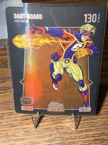 2025 Battle Arena #BF-130 Jaxson Dart Dart-Board BattleFoil Brawl Rookie