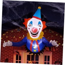  Inflatable Halloween Outdoor Decorations Window Hanging,People Standable, 
