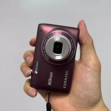 Nikon COOLPIX S4100 digital camera 14.0 MP /5X Zoom plum TESTED