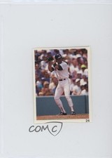 1992 Red Foley's Best Baseball Book Ever Stickers Jack Clark #24 0au4