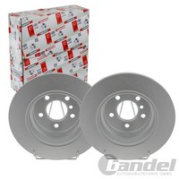 2X Ferodo 324Mm Bremsscheiben Voll Hinten Passend FüR BMW X5 | DDF1255C-1
