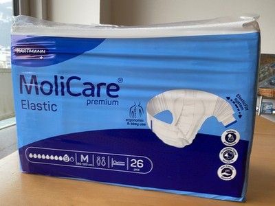 Inkontinenz-Slip MoliCare, Karton: 3 Beutel a 26 Stk, Elastic, Gr. M, 9 Tropfen 