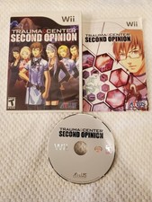Trauma Center: Second Opinion (Nintendo, Wii 2006) COMPLETE disk/case/manual
