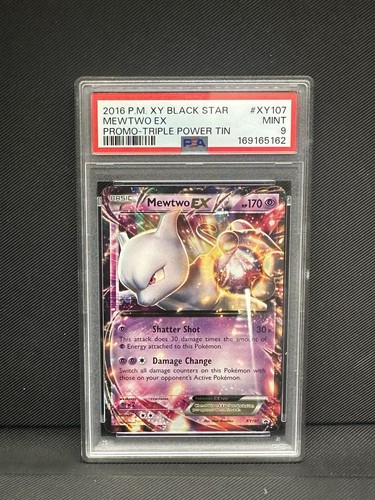 Mewtwo-EX graded PSA 9 for sale on eBay