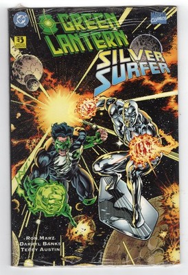 1995 DC / MARVEL GREEN LANTERN / SILVER SURFER UNHOLLY ALLIANCES #1 RARE SPAIN