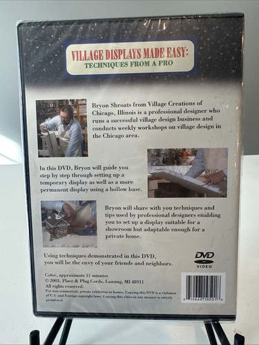 Village Displays Made Easy (DVD) Christmas Village Decorating Holiday Guide - Picture 2 of 3