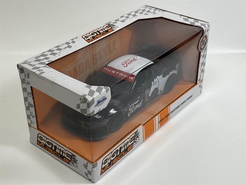 Ford Mustang Dark Horse 2024 Negro Big Time Muscle 1:24 Escala Jada 35418 - Imagen 6 de 6